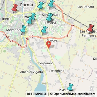 Mappa S.da Salvini, 43123 Parma PR, Italia (3.05769)