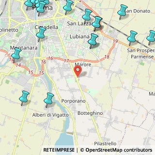 Mappa S.da Salvini, 43123 Parma PR, Italia (3.5255)