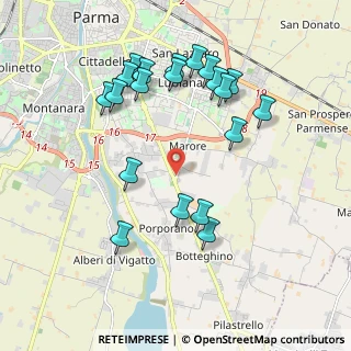 Mappa S.da Salvini, 43123 Parma PR, Italia (2.061)