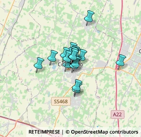 Mappa Via I° Maggio, 42015 Correggio RE, Italia (1.639)