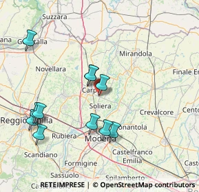 Mappa Via Martiri Partigiani, 41019 Limidi MO, Italia (15.88273)