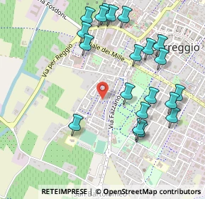 Mappa Via P. Borsellino, 42015 Correggio RE, Italia (0.565)