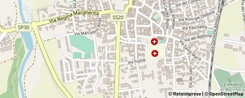 Mappa Racconigi