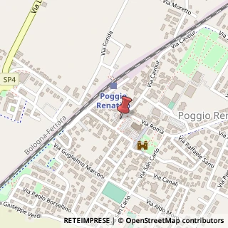 Mappa Via Card. Cristoforo Madruzzo, 13, 44028 Poggio Renatico, Ferrara (Emilia Romagna)