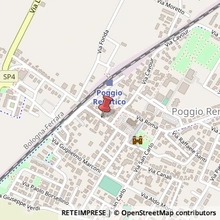 Mappa Via Giuseppe Garibaldi, 1, 44028 Poggio Renatico, Ferrara (Emilia Romagna)