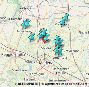 Mappa Via Archimede, 41010 Soliera MO, Italia (10.346)