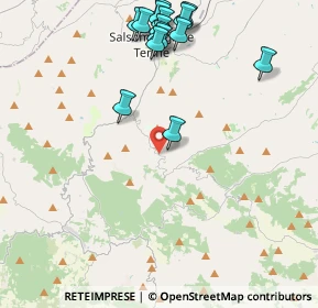 Mappa Localita Gerra, 43039 Salsomaggiore Terme PR, Italia (4.91267)