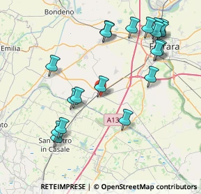 Mappa Via Giovanni XXIII, 44028 Poggio Renatico FE, Italia (8.96842)