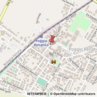 Mappa Viale Cavour, 20, 44028 Poggio Renatico FE, Italia, 44028 Poggio Renatico, Ferrara (Emilia Romagna)