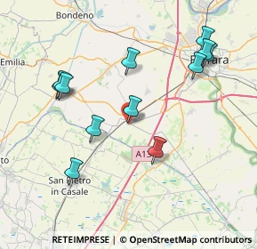 Mappa Via Giuseppe Di Vittorio, 44028 Poggio Renatico FE, Italia (8.24083)