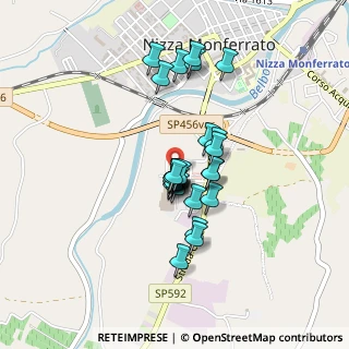 Mappa Via della Croce Verde, 14049 Nizza Monferrato AT, Italia (0.3)