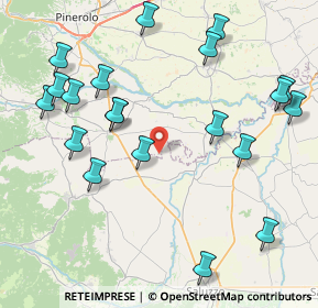 Mappa Via Paschere, 10061 Cavour TO, Italia (9.7945)