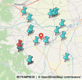 Mappa Via Paschere, 10061 Cavour TO, Italia (8.40684)