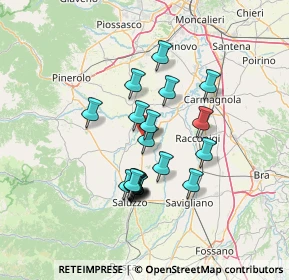 Mappa Via Donatori di Sangue, 12033 Moretta CN, Italia (11.4295)