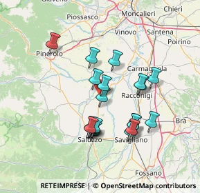 Mappa Via Donatori di Sangue, 12033 Moretta CN, Italia (12.614)