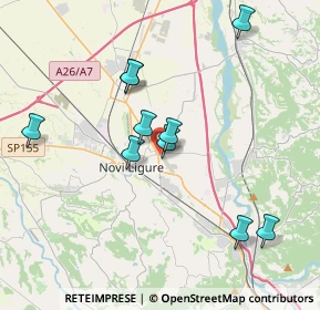 Mappa Piazzale Pieve, 15067 Novi Ligure AL, Italia (4.07818)