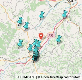 Mappa Via Generale Cadorna, 12050 Magliano Alfieri CN, Italia (7.60944)