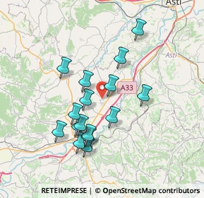 Mappa Via Generale Cadorna, 12050 Magliano Alfieri CN, Italia (6.59813)