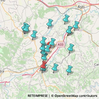 Mappa Via Generale Cadorna, 12050 Magliano Alfieri CN, Italia (7.1965)