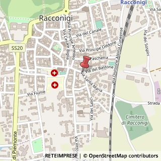 Mappa Via del Bastone,  3, 12035 Racconigi, Cuneo (Piemonte)