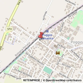 Mappa Via Giacomo Matteotti, 66, 44028 Poggio Renatico, Ferrara (Emilia Romagna)
