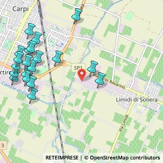 Mappa Via Montecuccoli, 41010 Limidi MO, Italia (1.4415)