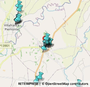 Mappa Via Pallieri, 12033 Moretta CN, Italia (1.901)