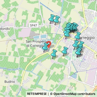 Mappa Via Strada Statale Reggio, 42015 Correggio RE, Italia (1.0765)