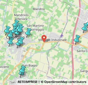 Mappa Via Carpi, 42015 Correggio RE, Italia (2.9435)