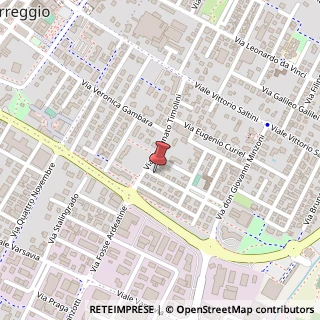 Mappa Via Germano Casarini,  4, 42015 Correggio, Reggio nell'Emilia (Emilia Romagna)