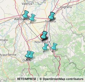 Mappa Via Enrico Toti, 15067 Novi Ligure AL, Italia (11.21313)
