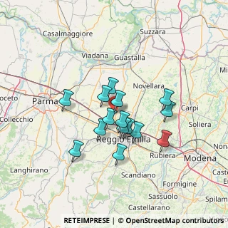 Mappa Via Eduardo de Filippo, 42023 Cadelbosco di Sopra RE, Italia (10.54)