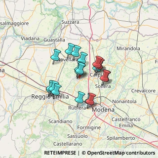 Mappa Via G. Di Vittorio, 42015 Correggio RE, Italia (9.571)