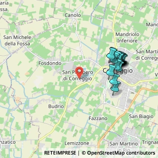 Mappa Via S. Prospero, 42015 Correggio RE, Italia (2.0825)