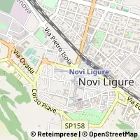 Mapa Novi Ligure
