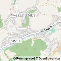 Map Vezza d'Alba