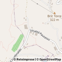 Mapa Castellinaldo d'Alba