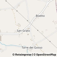 Mapa Bagnolo Piemonte