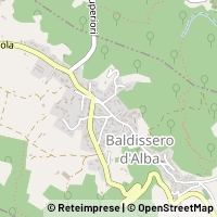 Map Baldissero d'Alba