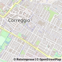 Hartă Correggio