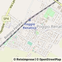 Hartă Poggio Renatico