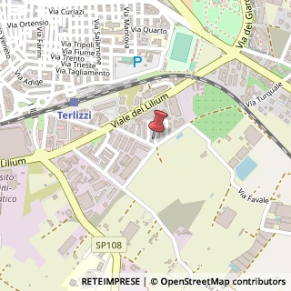 Mappa Via Favale, 17, 70038 Terlizzi, Bari (Puglia)