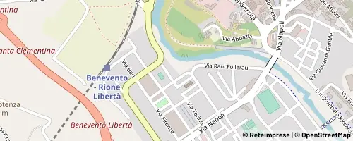 Mappa Benevento