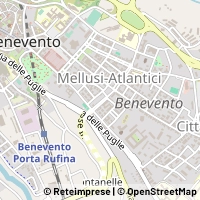 Mapa Benevento