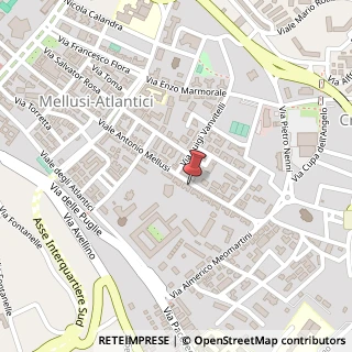 Mappa Viale Antonio Mellusi, 130, 82100 Benevento, Benevento (Campania)