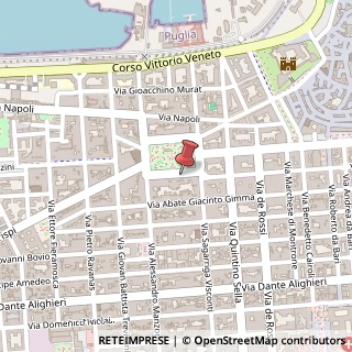 Mappa Piazza G. Garibaldi, 54, 70122 Bari, Bari (Puglia)