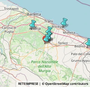 Mappa Viale delle Ortensie, 70033 Corato BA, Italia (19.81091)