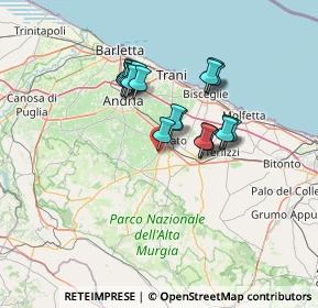 Mappa Viale delle Ortensie, 70033 Corato BA, Italia (11.549)