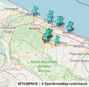 Mappa Viale delle Ortensie, 70033 Corato BA, Italia (12.36267)