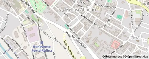 Mappa Benevento
